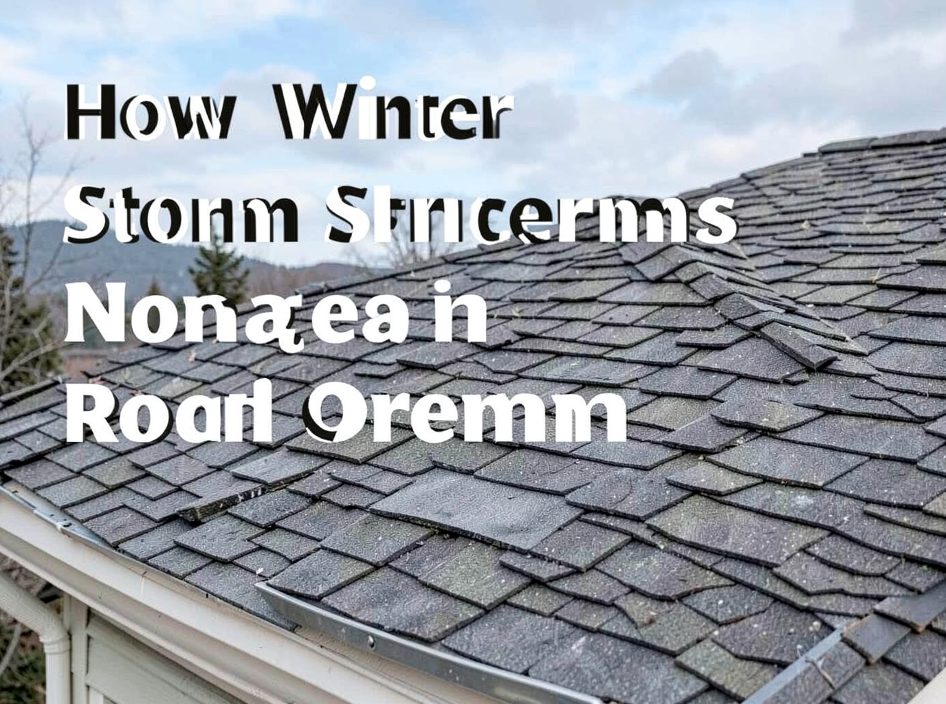 How Winter Storms Damage Roofs in Orem