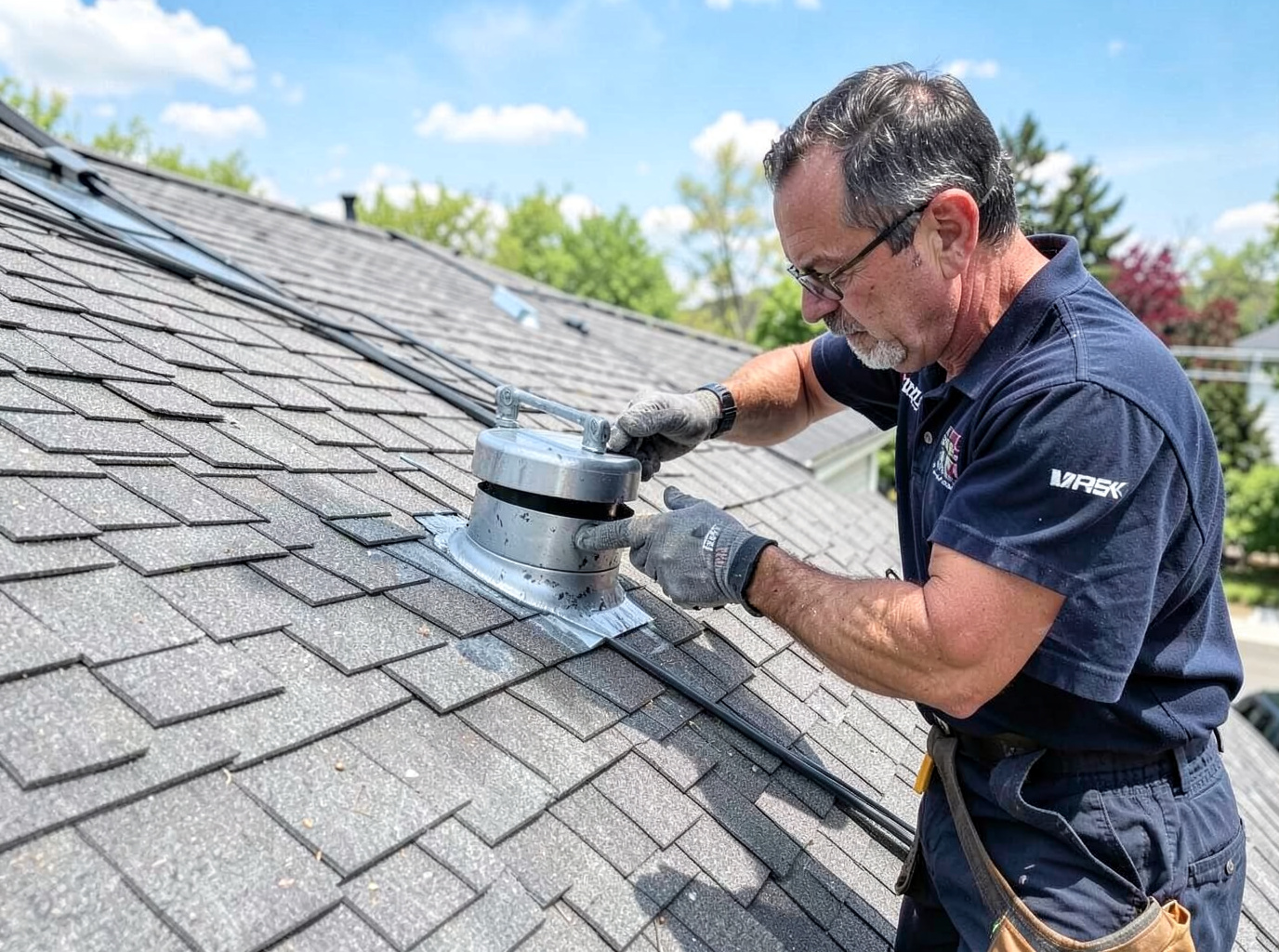 Roof Vent & Pipe Boot Repair in Orem