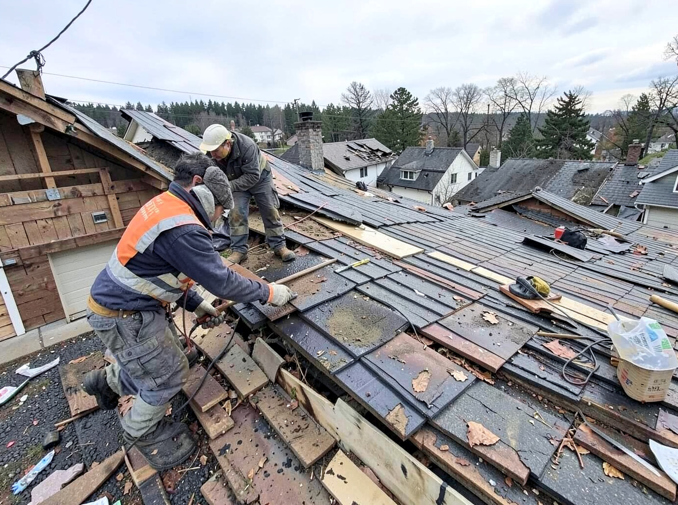 Storm Damage Roof Repair in Orem